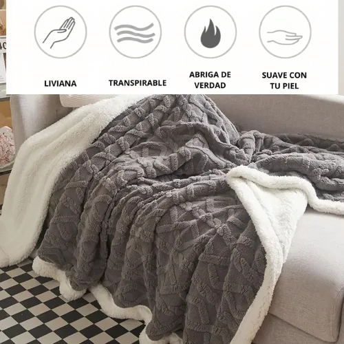 Frazada Chiporro Premium 2 Plazas ❄️ — La Más Suave del Mercado